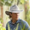 Mesh Crown Safari Men's Sun Hat, 3" Brim, Adjustable Chin Co...