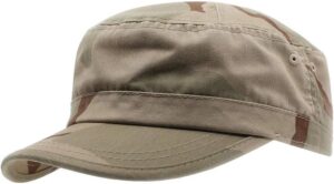 The Vintage Year Washed Cadet Cotton Twill Adjustable Milita...