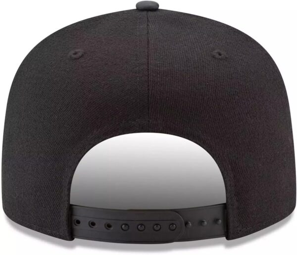 New Era NFL 9FIFTY Black/White Adjustable Snapback Hat Cap O...