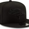 New Era NFL 9FIFTY Black On Black Adjustable Snapback Hat Ca...