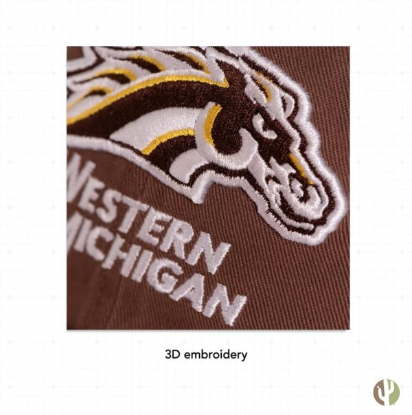 Desert Cactus Western Michigan University Baseball Hat Bronc...