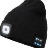 Wmcaps Bluetooth Beanie with a Light, Unisex USB Rechargeabl...