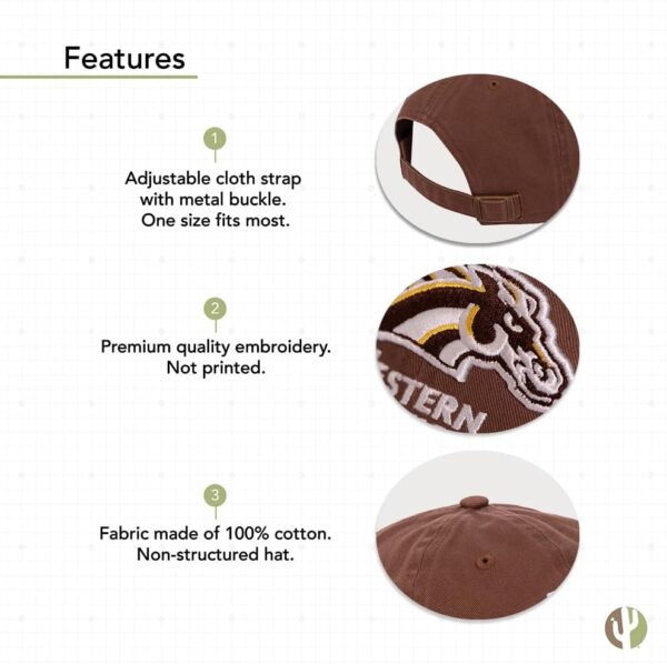 Desert Cactus Western Michigan University Baseball Hat Bronc...