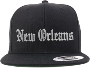 Trendy Apparel Shop New Orleans Old English Embroidered Flat...