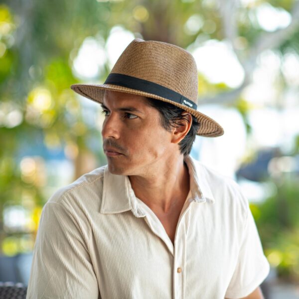 Matte Toyo Ribbon Safari Sun Hat - 2 1/2" Brim, UPF (SPF) 50...