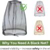 CAMOLAND Sun Hat with Removable Mesh Head Net Safari Hat Out...