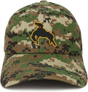Trendy Apparel Shop Bronco Rider Embroidered Soft Crown 100%...