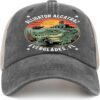 Alligator Alcatraz Golf Hats Garde Cap for Her