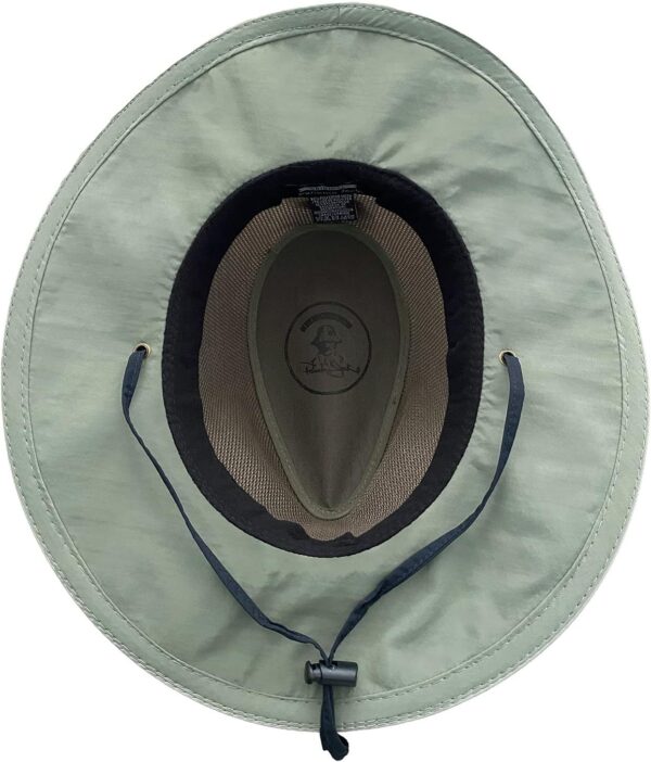 Mesh Crown Safari Men's Sun Hat, 3" Brim, Adjustable Chin Co...
