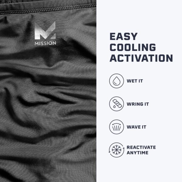 MISSION Cooling UPF Multi-Use Neck Gaiter Men’s & Women’s Bu...