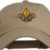 Fleur De Lis Embroidered Pet Spun Cap