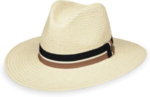Wallaroo Hat Company – Men’s Turner Fedora – Wide Brim Straw...