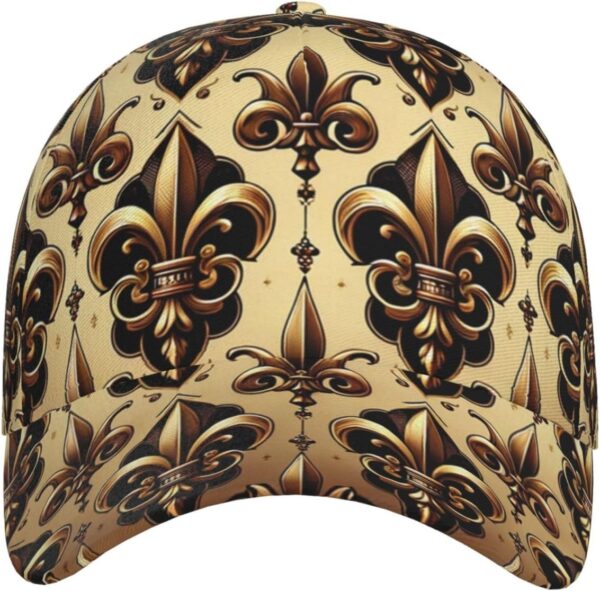 Unisex Baseball Cap with Adjustable Closure Royal-Fleur-De-L...