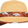 FOCO NFL Womens Floral Straw Hat