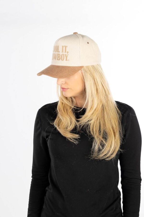 Funky Junque Two Tone Vintage Trucker Hats Men Women Corduro...