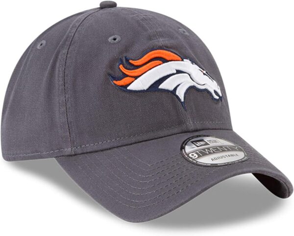 New Era NFL Core Classic 9TWENTY Graphite Adjustable Hat Cap...