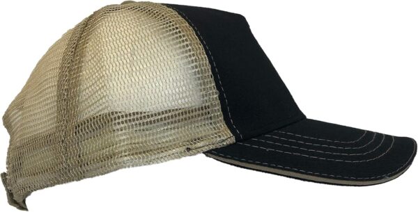 Gold Fleur De Lis - New Orleans NOLA Twill Soft Mesh Trucker...