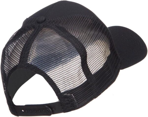 Fleur De Lis Embroidered Mesh Cap