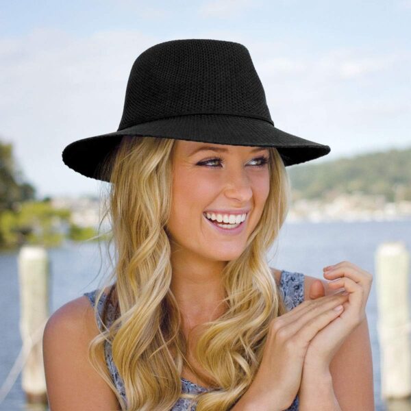 Wallaroo Hat Company Women’s Victoria Fedora – UPF 50+ UV Pr...