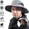 CAMOLAND Sun Hat with Removable Mesh Head Net Safari Hat Out...