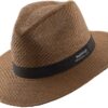 Matte Toyo Ribbon Safari Sun Hat - 2 1/2" Brim, UPF (SPF) 50...