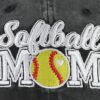 Softball Mom Hats for Women, Adjustable Embroidered Mama Bas...