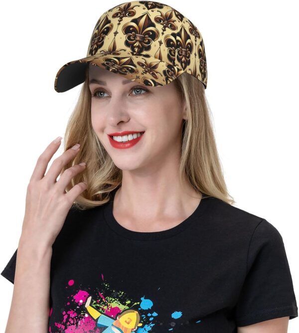 Unisex Baseball Cap with Adjustable Closure Royal-Fleur-De-L...