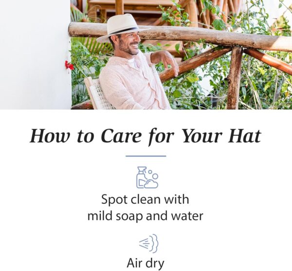 Wallaroo Hat Company Men’s Carter Fedora – UPF 50+ Sun Prote...