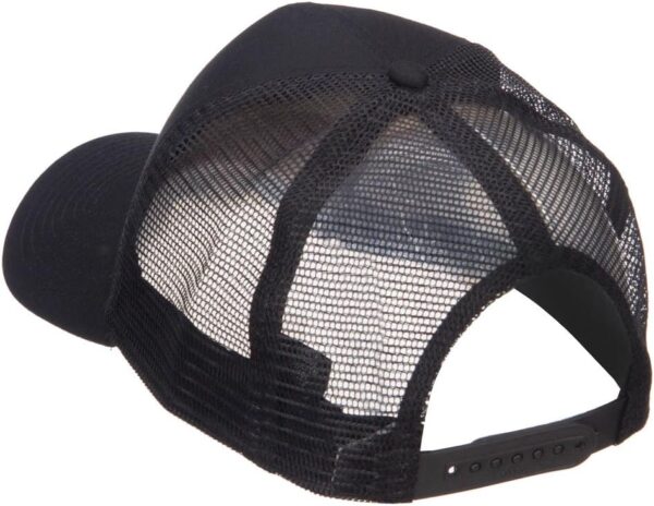 Fleur De Lis Embroidered Mesh Cap