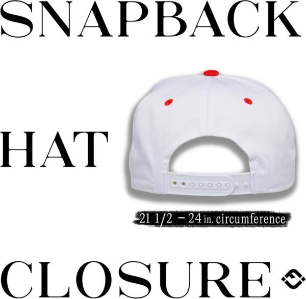 Funky Junque Vintage Canvas Snapback Hat - Adjustable 2 Tone...
