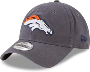 New Era NFL Core Classic 9TWENTY Graphite Adjustable Hat Cap...