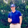 American Golf USA Flag Trucker Hats Lucky Golfing Mens Cap E...