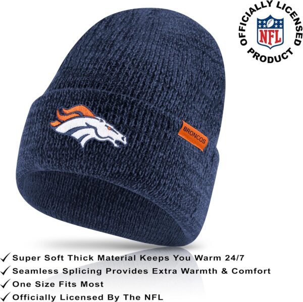 Ultra Game Adults Unisex NFL Official Super Soft Marl Knit W...
