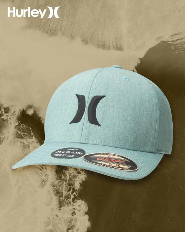 Hurley Men's Baseball Cap - Stretch Fit Lightweight Curved B...