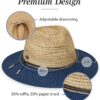 Wallaroo Hat Company – Women’s Laguna Fedora – Wide Brim Nat...