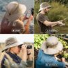 GearTOP Safari Sun Hat for Men and Sun Hats for Women UV Pro...