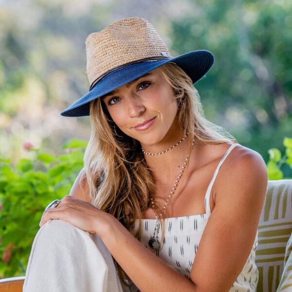Wallaroo Hat Company – Women’s Laguna Fedora – Wide Brim Nat...
