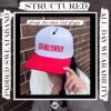 Funky Junque Vintage Canvas Snapback Hat - Adjustable 2 Tone...