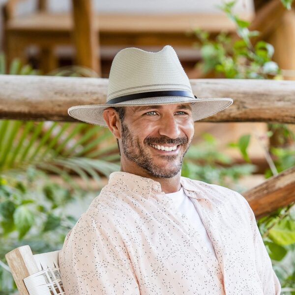 Wallaroo Hat Company Men’s Carter Fedora – UPF 50+ Sun Prote...