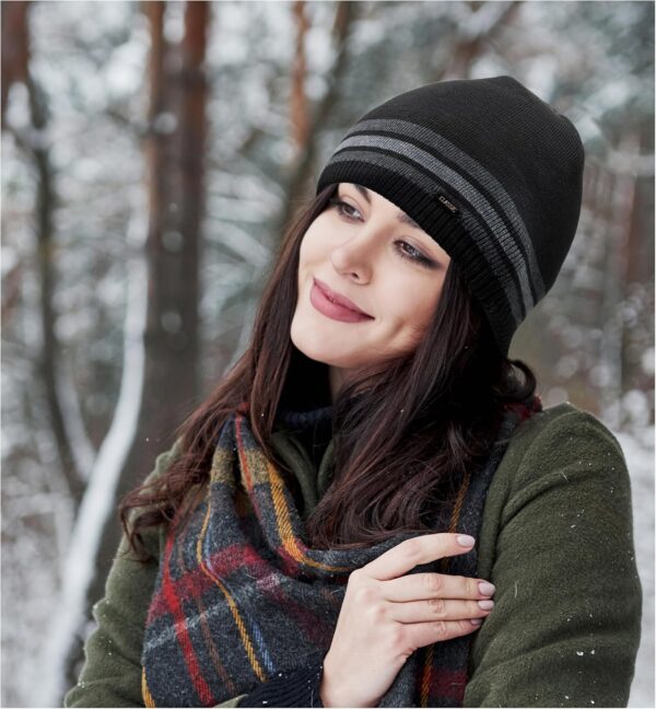 HiRui Knit Beanie Hats Winter Hats for Men Women-Warm Classi...