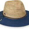 Wallaroo Hat Company – Women’s Laguna Fedora – Wide Brim Nat...