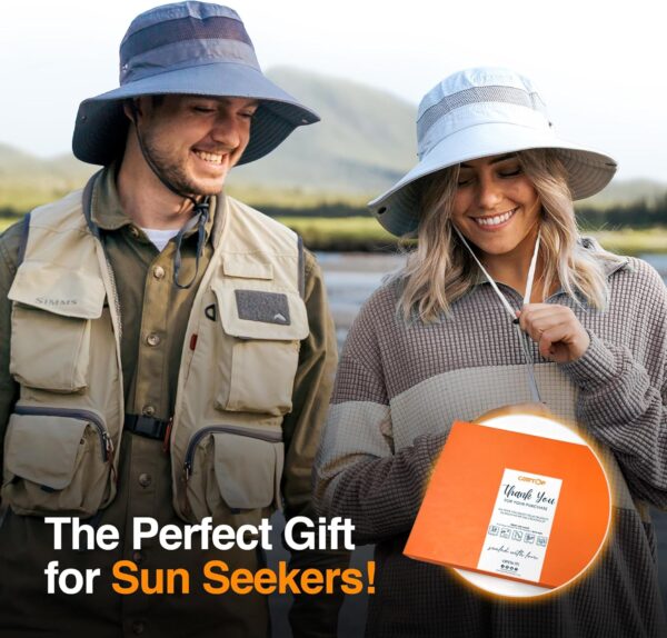 GearTOP Safari Sun Hat for Men and Sun Hats for Women UV Pro...