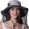 CAMOLAND Sun Hat with Removable Mesh Head Net Safari Hat Out...