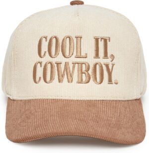 Funky Junque Two Tone Vintage Trucker Hats Men Women Corduro...