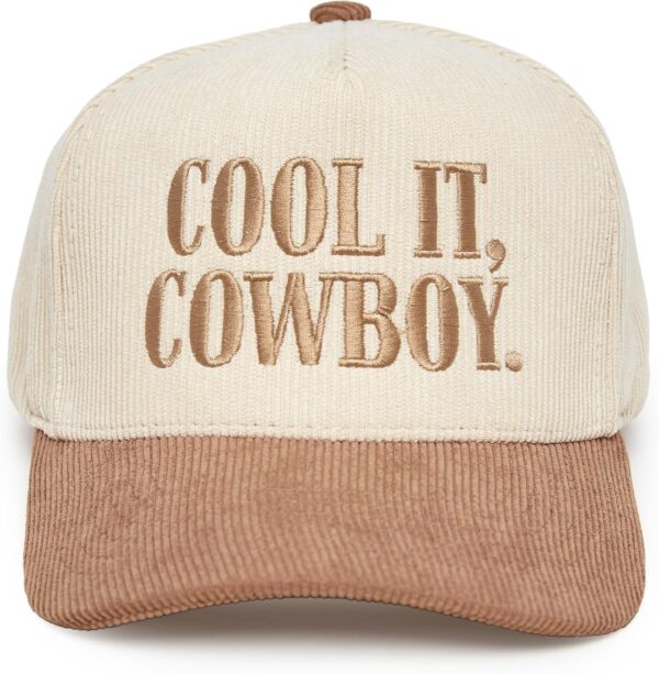 Funky Junque Two Tone Vintage Trucker Hats Men Women Corduro...
