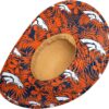 FOCO NFL Womens Floral Straw Hat